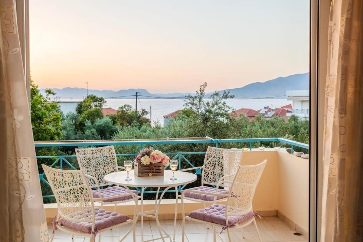 Seaview Terrace Haven-Perfect Location By The Sea Villa Kalamáta Buitenkant foto